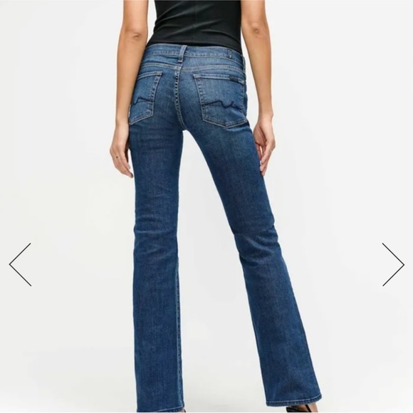 Maurice A Pocket Flare Jeans Size 28 - Picture 8 of 8